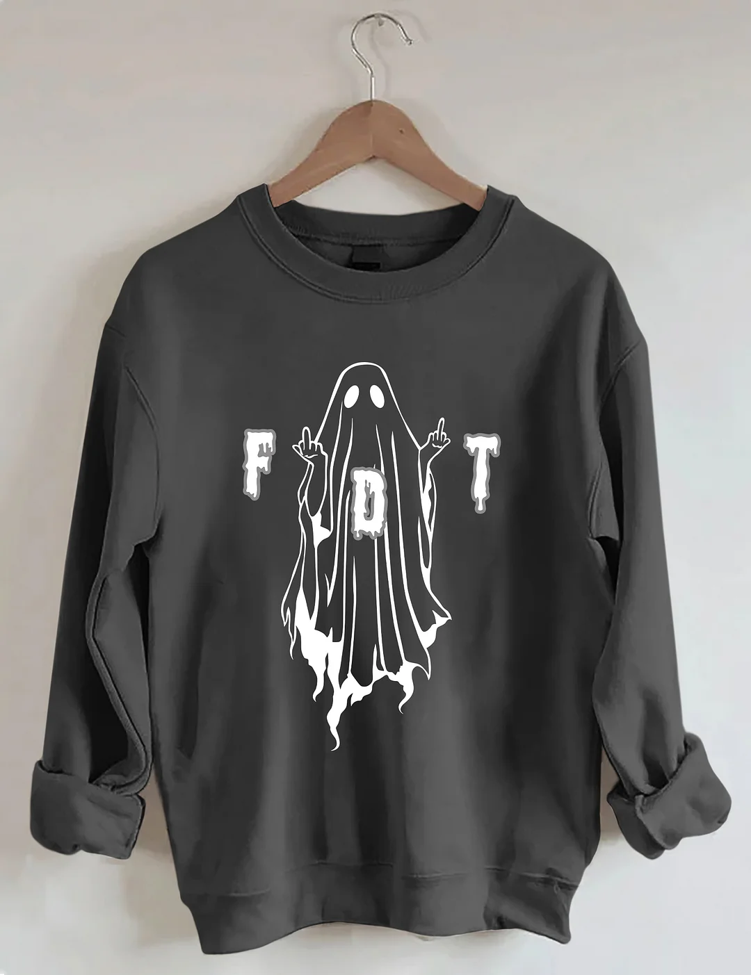 FDT Ghost Halloween Sweatshirt