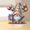 DIY Cake Gnome Diamond Painting Ornaments（Single-Sided)