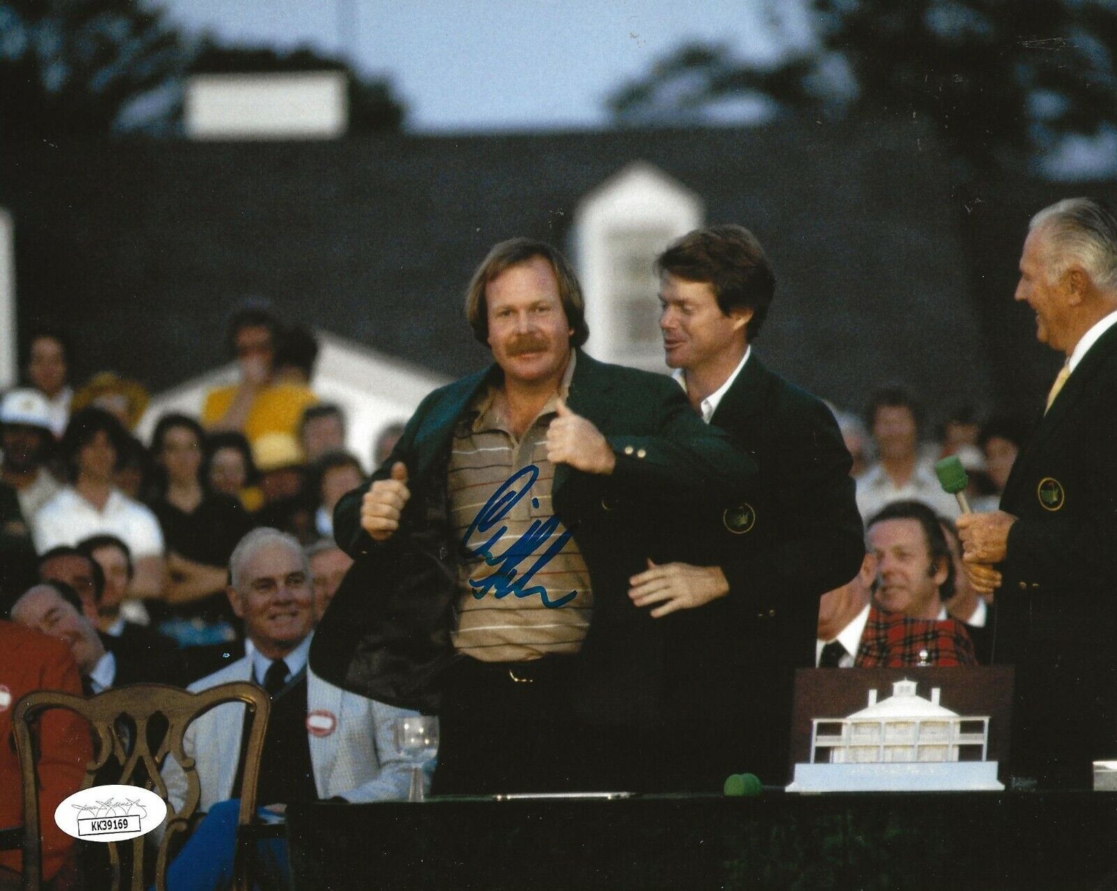 Craig Stadler signed Masters Green Jacket 8x10 Photo Poster painting autographed 2 JSA