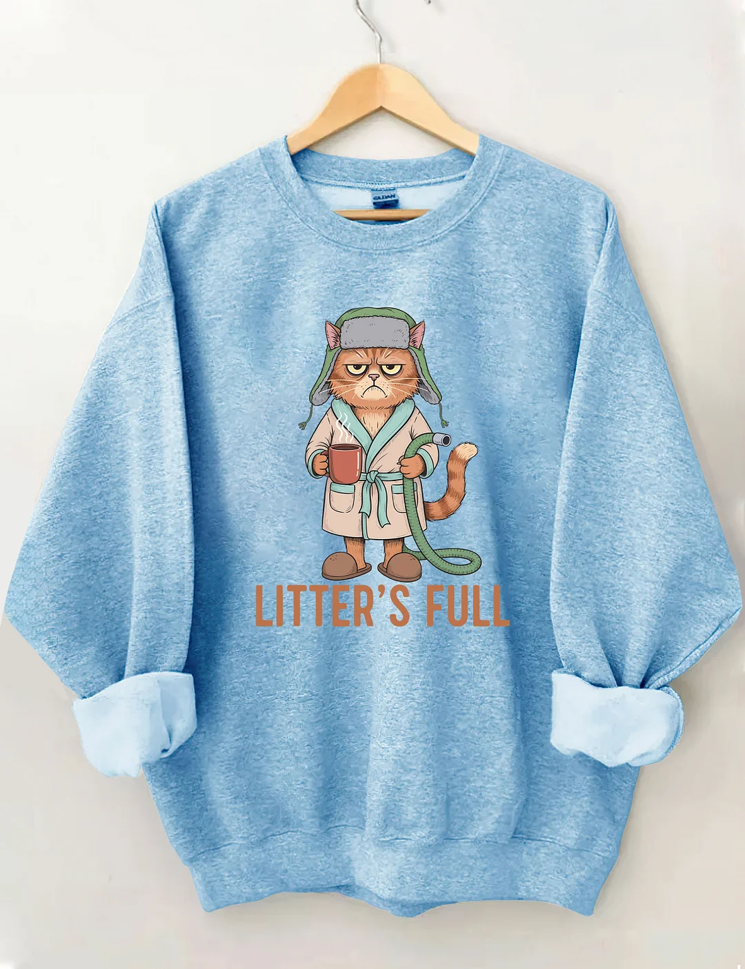 Litters Full Funny Cat Sweatshirt