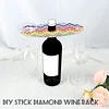 Diamond Painting Wine Glass Rack DIY Wine Glass Holder Storage Rack Diamond Art Acrylic Organizer Stemware Rack Kit