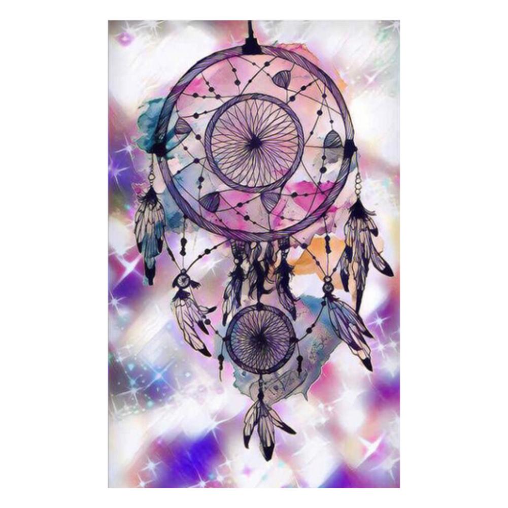 

25*35CM - Fantasy Dreamcatcher - Round Drill Diamond Painting, 501 Original