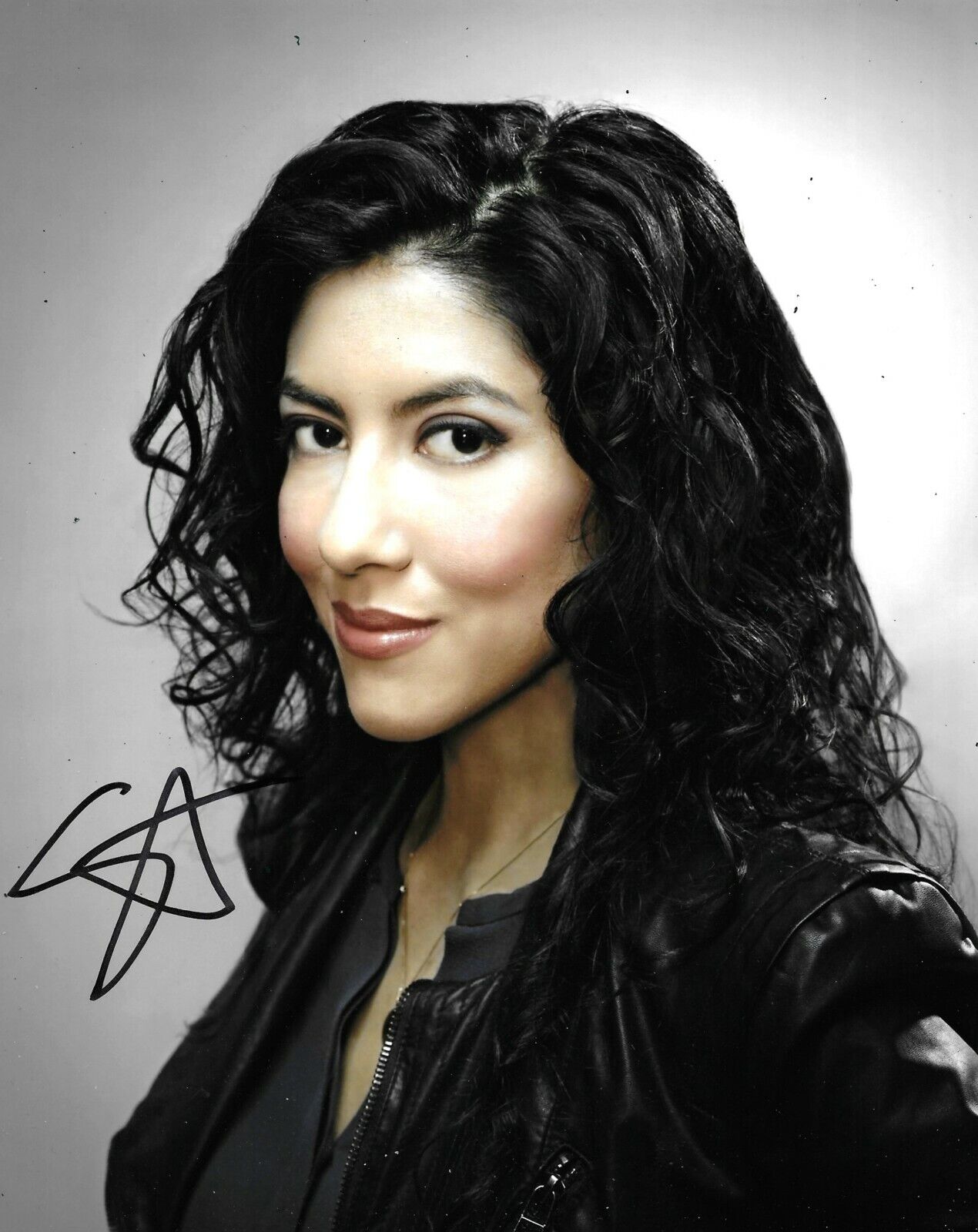 Stephanie Beatriz Signed Brooklyn Nine-Nine 10x8 Photo Poster painting AFTAL