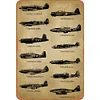 Fighter Planes - Metal Tin Signs(8*12Inch/12*16Inch) - Garage