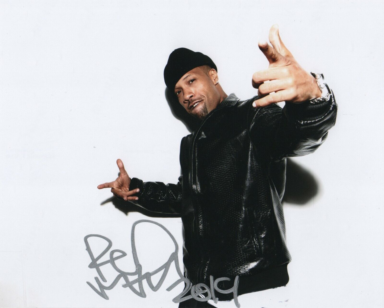 Redman rapper REAL hand SIGNED Photo Poster painting COA Autographed Def Squad