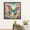 DIY Partial Special Shaped Drill Diamond Painting-Butterfly