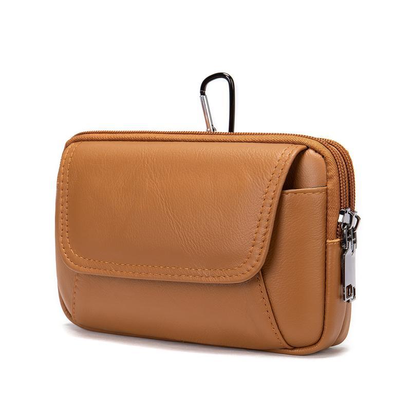 Mens Outdoor Vintage Durable Casual Belt Bags