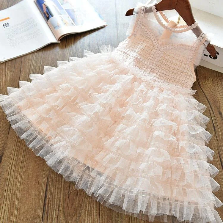 2021 Girls Clothes New Summer Girls Dresses Sequined Princess Dress Girls Vestidos Casual Children Dress Kids Shining Party Gown