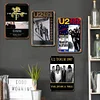 4PCS U2 - Vintage Metal Signs Set - 20*30cm/30*40cm - Music