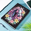 Cute Animal 5D Diamond Painting Notebook Diamond Art Diary Book Kits (Horse)
