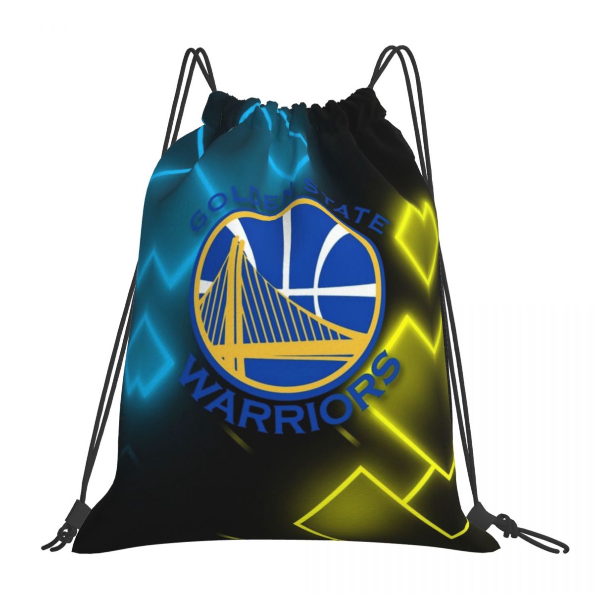 Golden State Warriors Cool Unisex Drawstring Backpack Bag Travel Sackpack