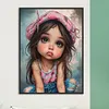 Diamond Painting-DIY Full Round Drill Cute Doll