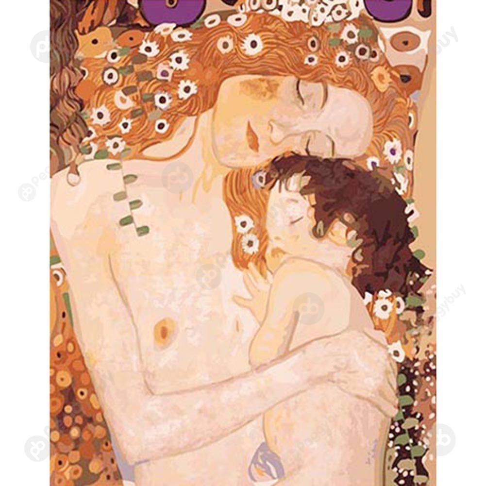 

40*50CM Paint By Numbers-Mother Daughter, 501 Original