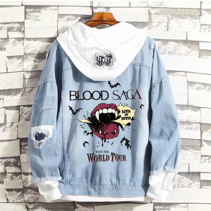 ENHYPEN Blood Saga World Tour US Zip Up Hoodie