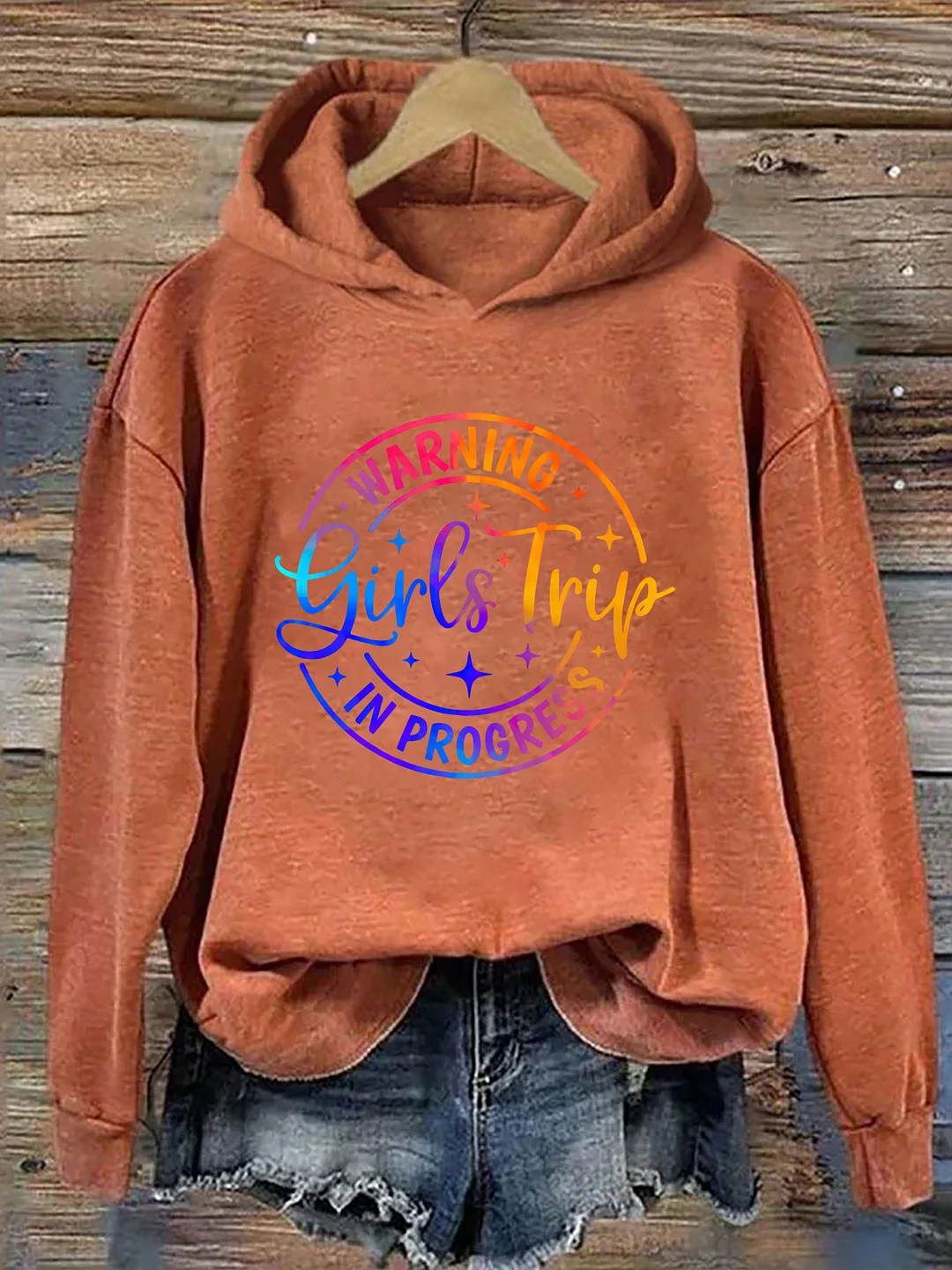 Warning Girls Trip In Progress Hoodie