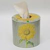 DIY Diamond Painting Handmade Tissue Holder Rhinestones Decorative Tissue Box