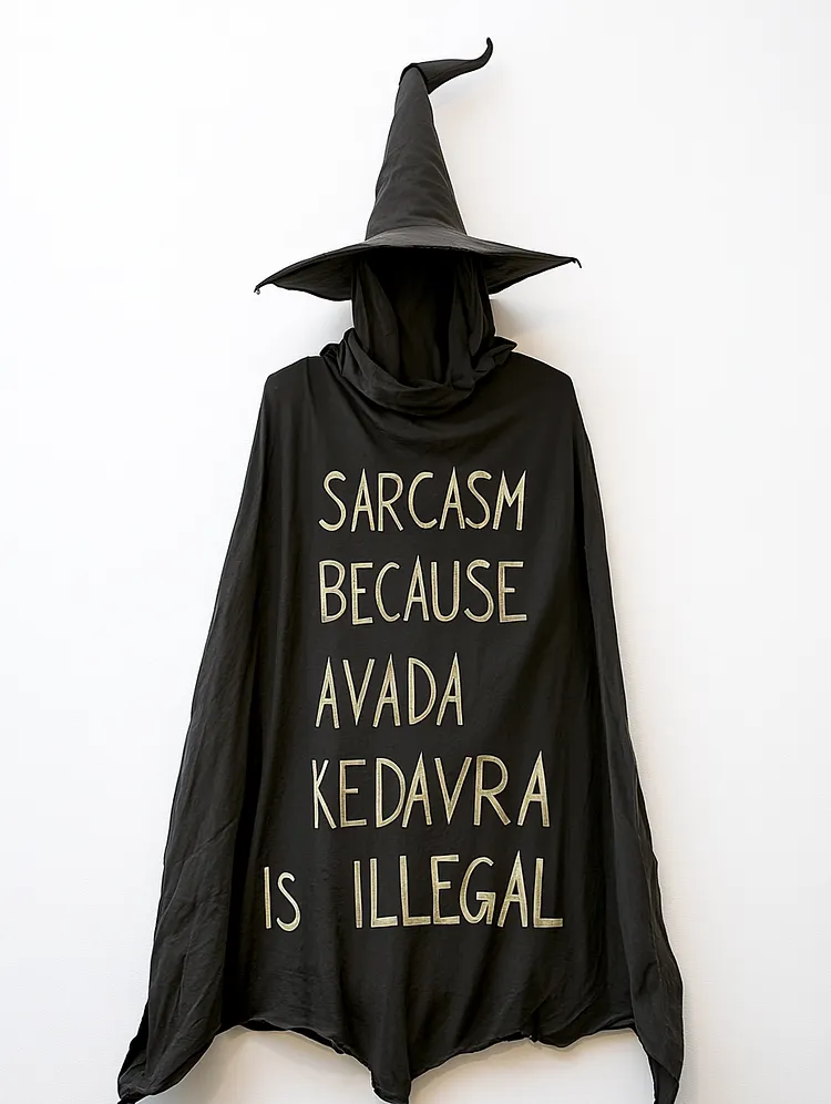 B685 HARRY POTTER AVADA KEDAVRA SPELL Cape b685