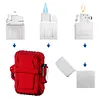 2Pcs Lighter Case Portable Lighter Pouch IP56 Waterproof Multi-Function for Men