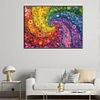 (US Local)Rainbow Flowers - Full Square Diamond Painting
