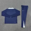 Kids Kit Inter Milan 25-26 1/4 Zip Tracksuit sapphire blue Chandal