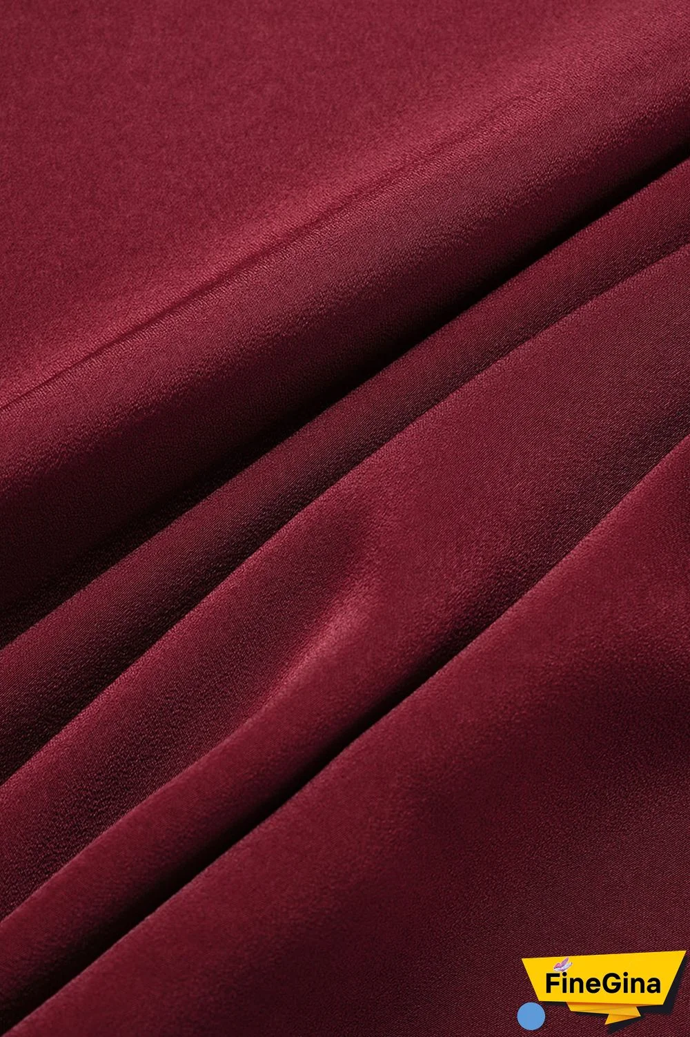 Burgundy Casual Solid Patchwork Shirt Collar Tops