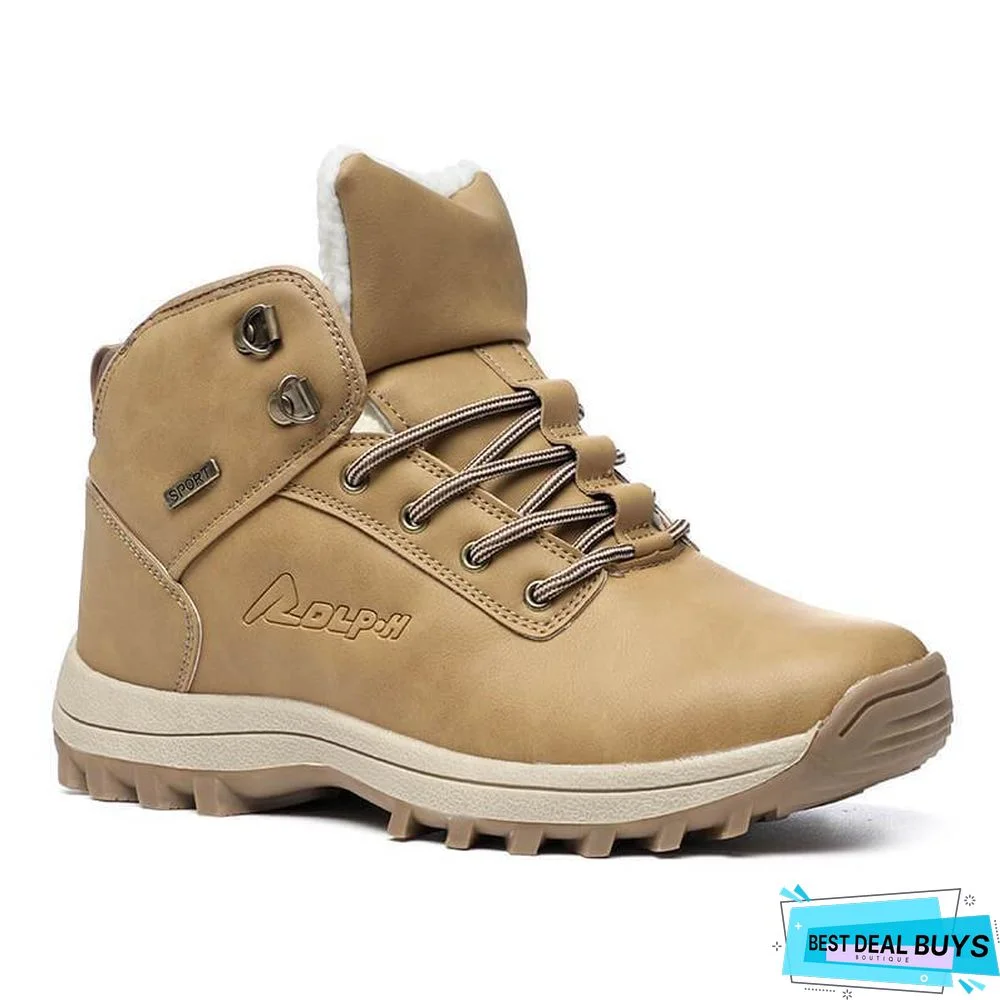 Men's Outdoor Thickened Warm Climbing Shoes