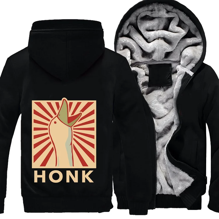 Honk Essential, Goose Fleece Jacket