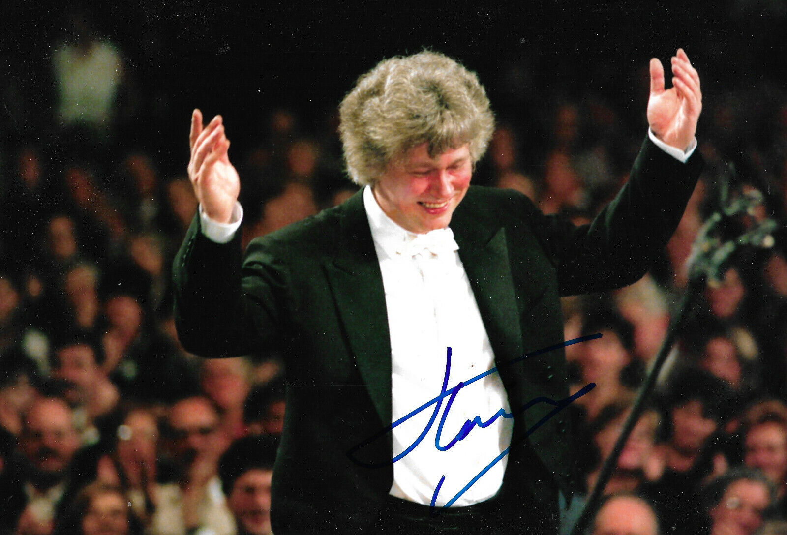 Zoltan Kocsis Conductor signed 8x12 inch Photo Poster painting autograph