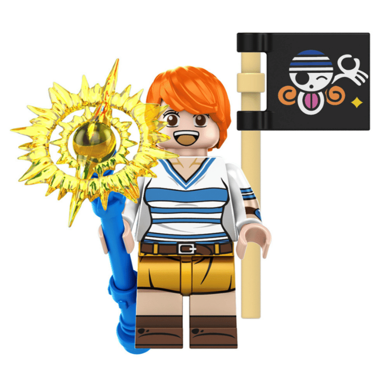 Nami Custom One Piece Anime Minifigure LBS monstertoys