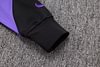 Joyfball 2025/2026 Barcelona Long Zipped Jacket Black Football Jersey 1:1 Thai Quality