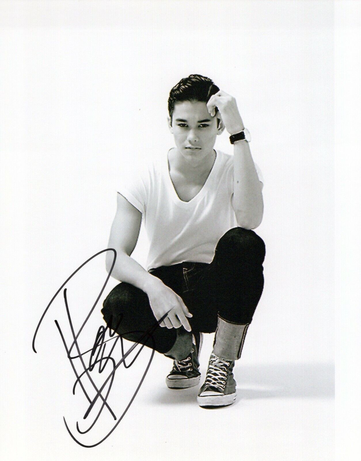 Booboo Stewart head shot autographed Photo Poster painting signed 8x10 #3