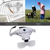Head Mounted Hands Free Magnifying Glass USB Charging LED Interchangeable Lenses