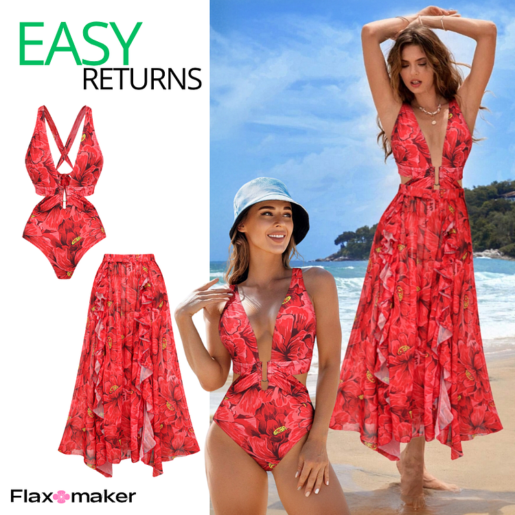 【試着のみ】FLOW FLOWER EMBROIDERY ONE PIECE flower embroidery one-piece | colorer