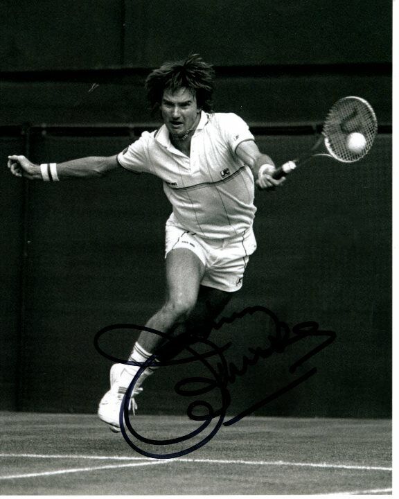 JIMMY CONNORS signed autographed TENNIS Photo Poster painting