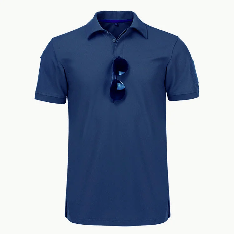 Men's Quick Dry Polo Short Sleeve T-Shirt