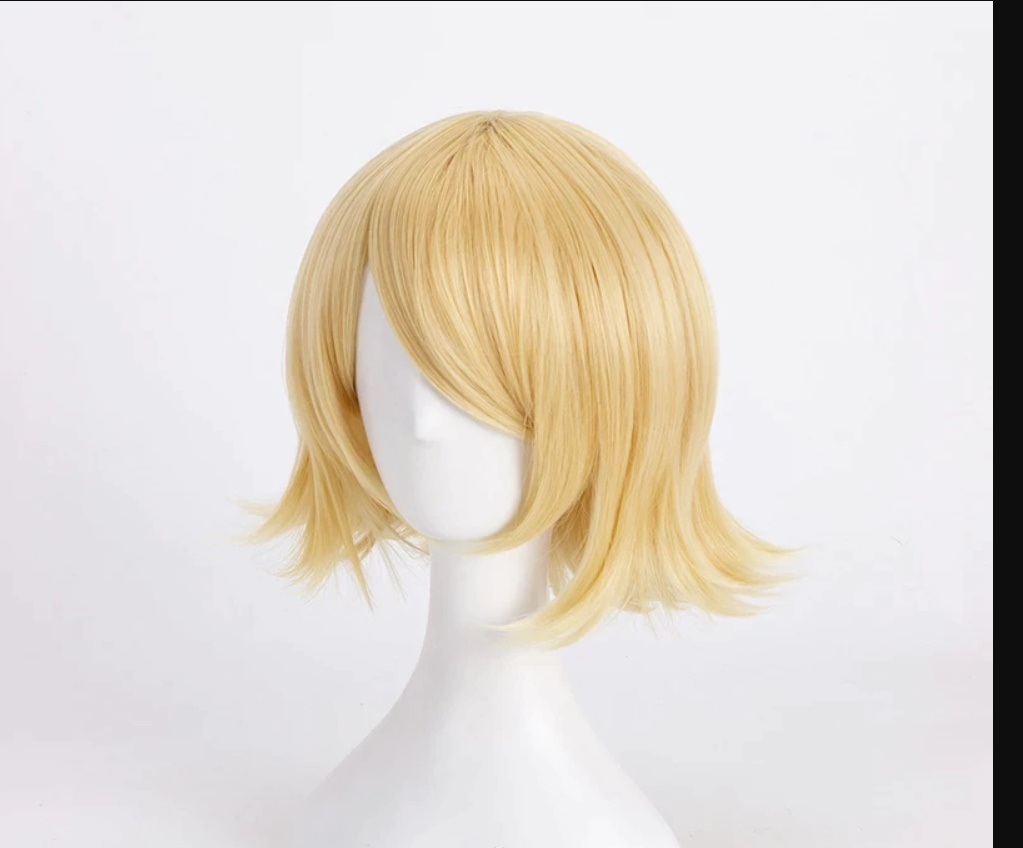 vocaloid kagamine rin cosplay wig 45cm