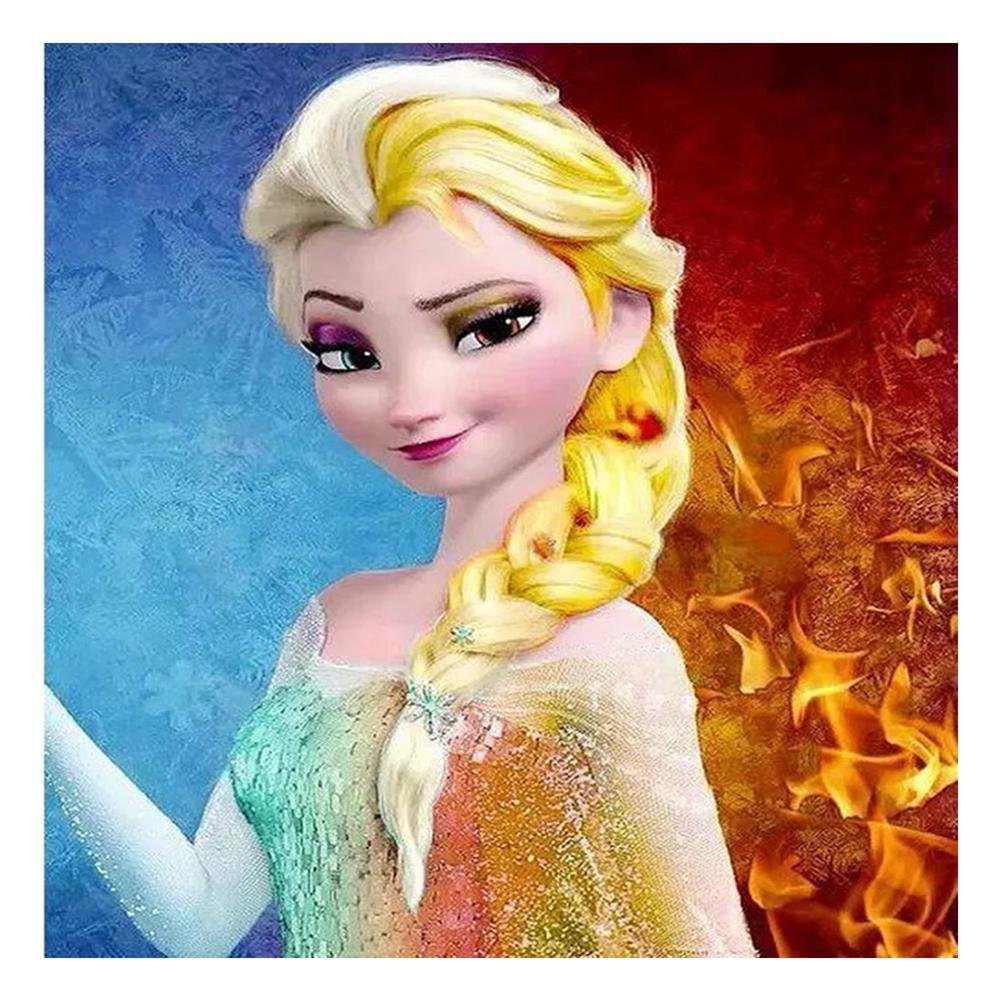 Diamond Painting - Full Round - Frozen Elsa
