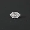 2.13ct IGI Elongated Hexagonal Duchess Cut Lab Diamond G VVS2 NO.2586