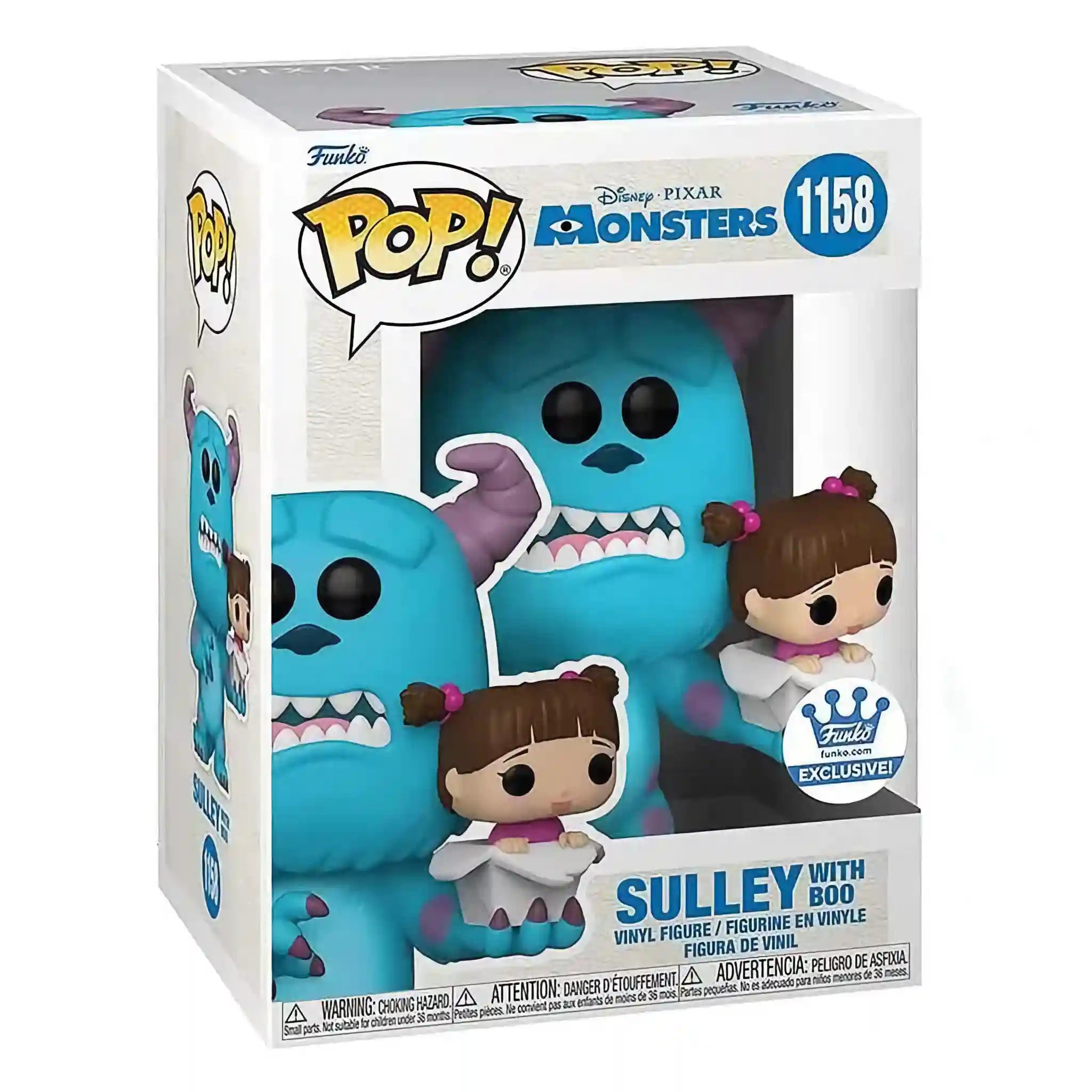 Sulley with Boo Funko Pop!