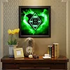 Fußball Borussia Mönchengladbach - Rundbohrer Diamond Painting - 40*40CM