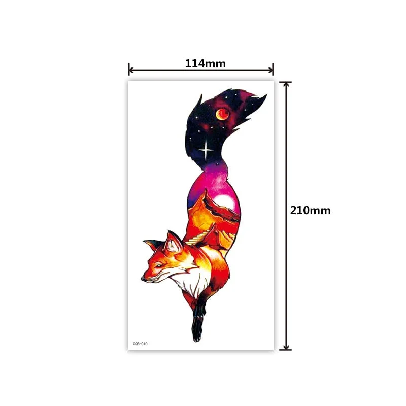 Full Arm Tattoo Sticker Creative Personality Small Full Arm Temporary Tattoo Original Waterproof Sweat Lasting Tattoo Sticker