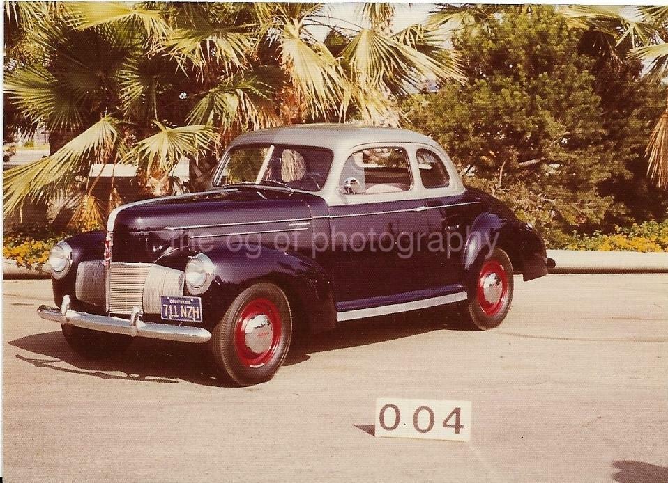 CLASSIC CAR Vintage FOUND Photo Poster painting Original COLOR Snapshot02 31 P