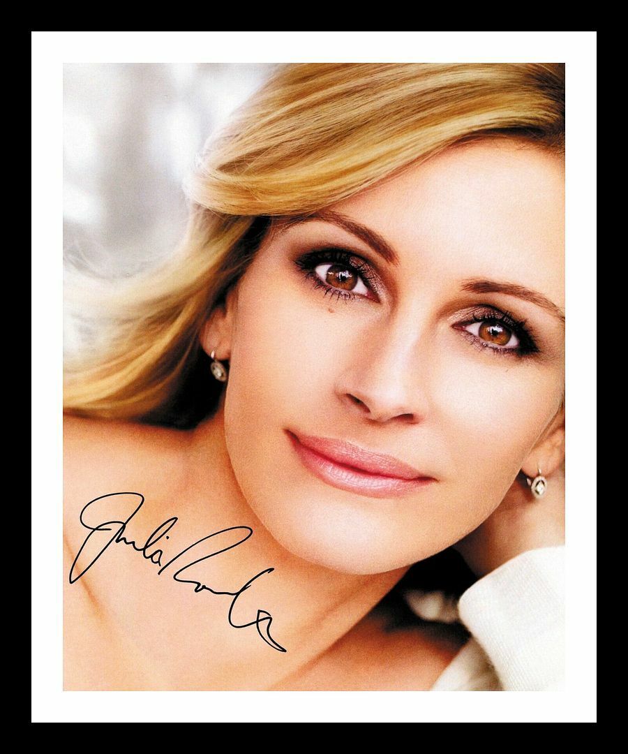 Julia Roberts Autograph Signed & Framed Photo Poster painting 1