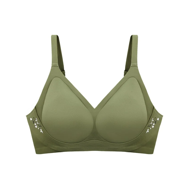 BANNIROU 1 Pcs Seamless Bra Sports Yoga Bras Active Lingerie Wire Free High Quality Soft Plus Size Underwear For Woman Bra S-3XL