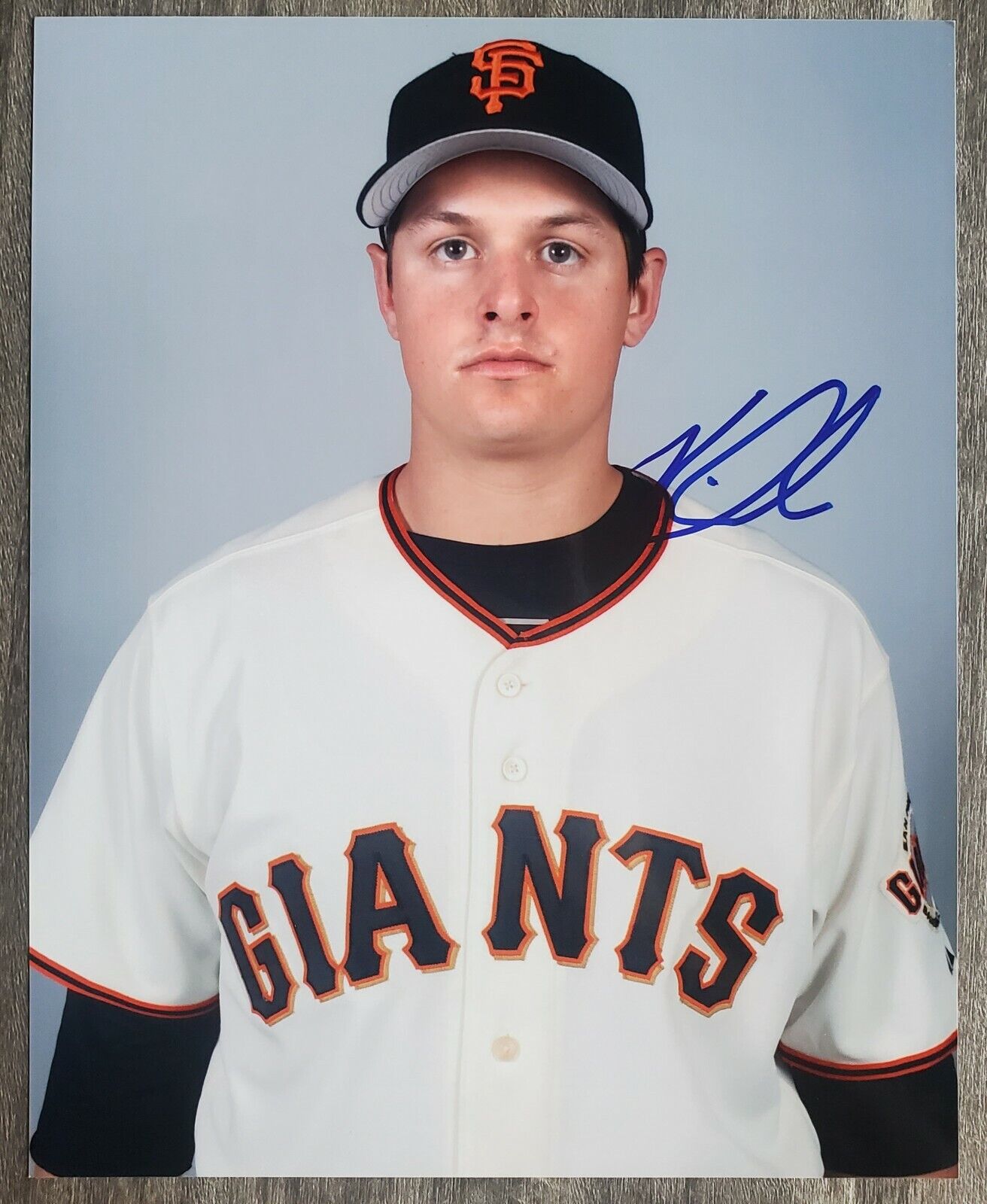 Kyle Crick Signed 8x10 Photo Poster painting San Francisco Giants MLB RAD