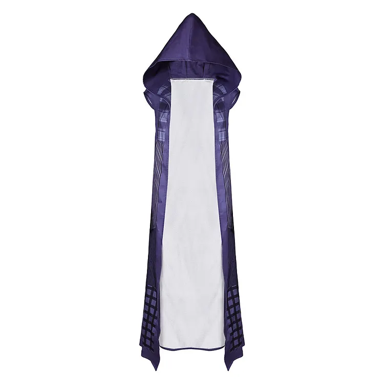 The Acolyte (2024) Mae Purple Hood Cloak Coat Cosplay Costume Outfits Halloween Carnival Suit