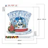 Snowman-Crystal Rhinestone Diamond Painting