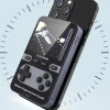 2 in 1 Handheld Video Game Console Built-in 500 Classic Mini Games with 5000mAh Battery Pack Magnetic Power Bank Wireless Charger 