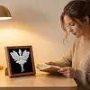12Pcs DIY Pearl Painting Butterfly Fairy for Home Wall Decor(15x15cm)