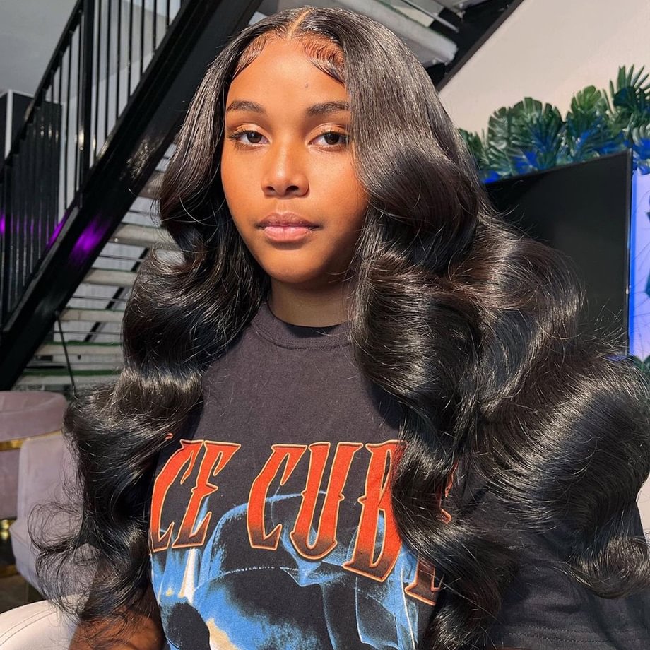Body Wave Lace Wigs For Women Human Hair 4x4 5x5 Lace Closure Wig 30 32 34 Inch 13x4 13x6 Lace Frontal Wig Deep Wave Frontal Wig US Mall Lifes